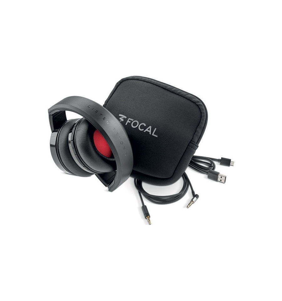 Matériels informatique casque FOCAL Listen Bluetooth Noir infinytech Réunion 2