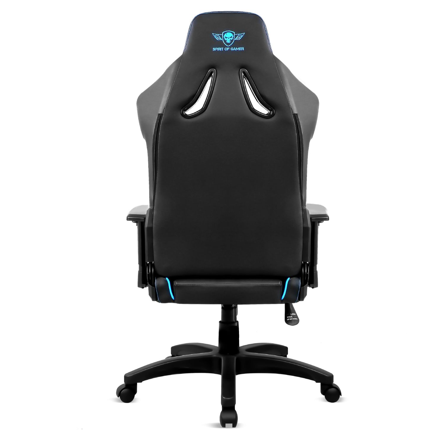 Matériels informatique siège Gaming SPIRIT OF GAMER Neon Series Blue infinytech Réunion 4