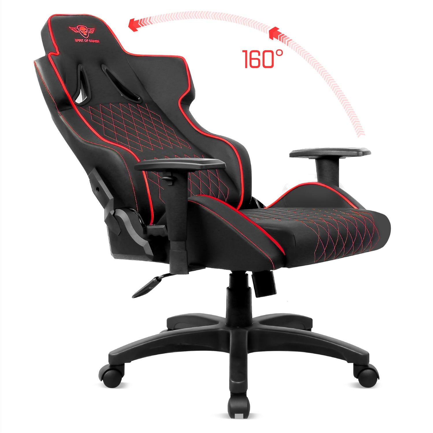 Matériels informatique siège Gaming SPIRIT OF GAMER Neon Series Red infinytech Réunion 5