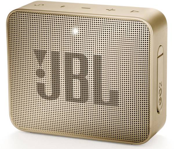 Matériels audio enceinte nomade JBL Go 2 Bluetooth Champagne infinytech Réunion 1