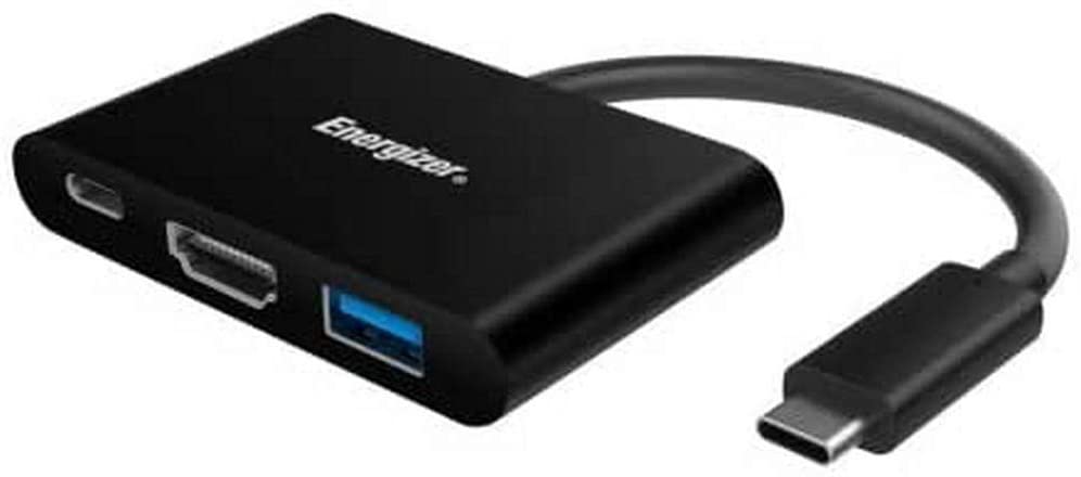 Matériels informatique adaptateur ENERGIZER HC303CV USB-C vers USB-A 3.0 HDMI USB-C 12 cm infinytech Réunion 1