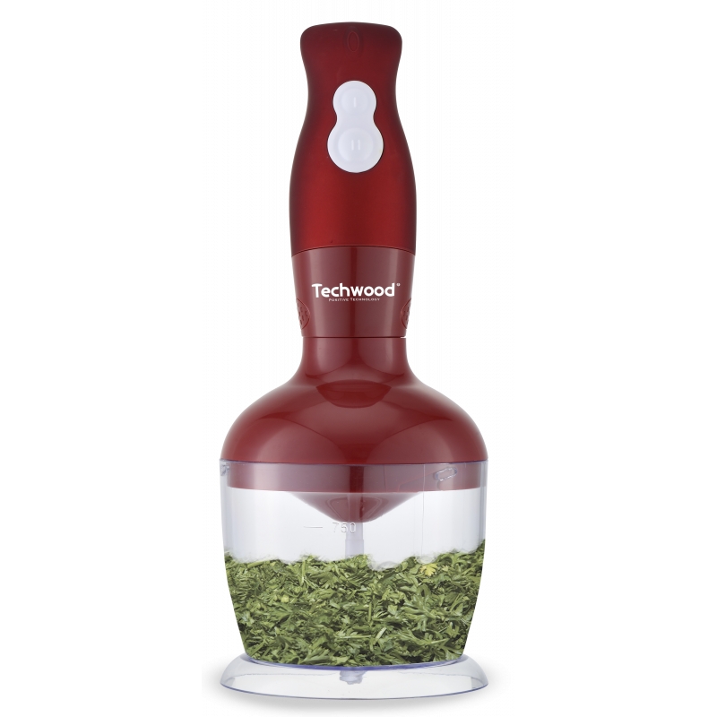 Petit électroménager mixeur Plongeur TECHWOOD TMS-8365 avec Fouet et Bol Hachoir infinytech Réunion 2
