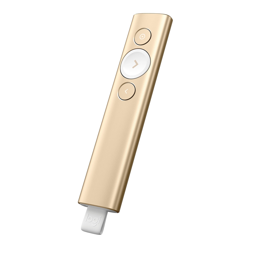 Matériels informatique pointeur LOGITECH Spotlight Presenter Or infinytech Réunion 1