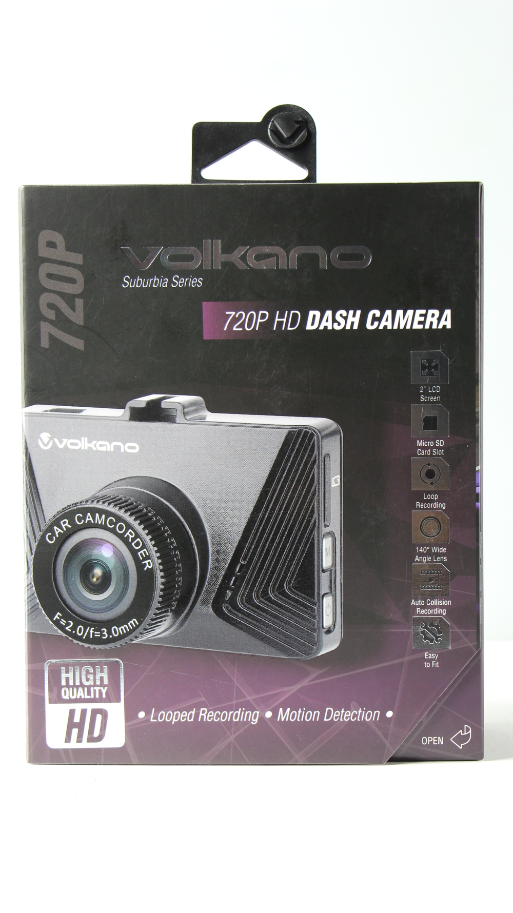Matériels vidéo DASH Caméra VOLKANO VK-10007-BK infinytech Réunion 2
