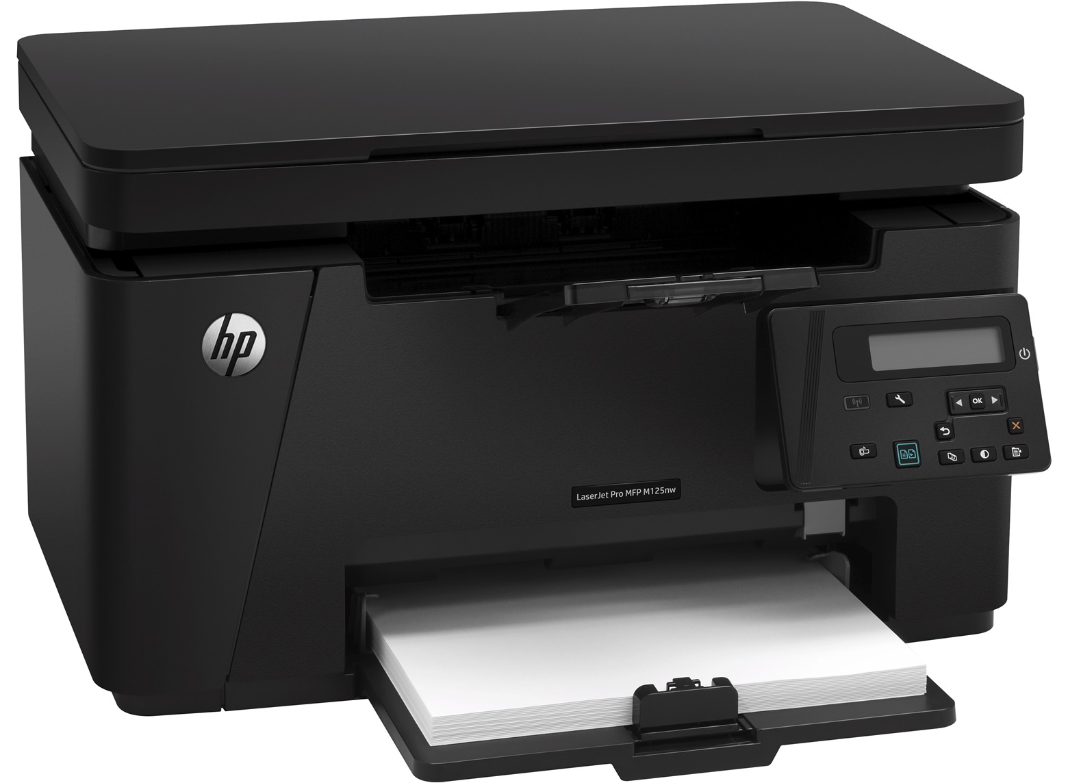 Matériels informatique imprimante laser mono HP LaserJet Pro MFP M125nw WiFi infinytech Réunion 2