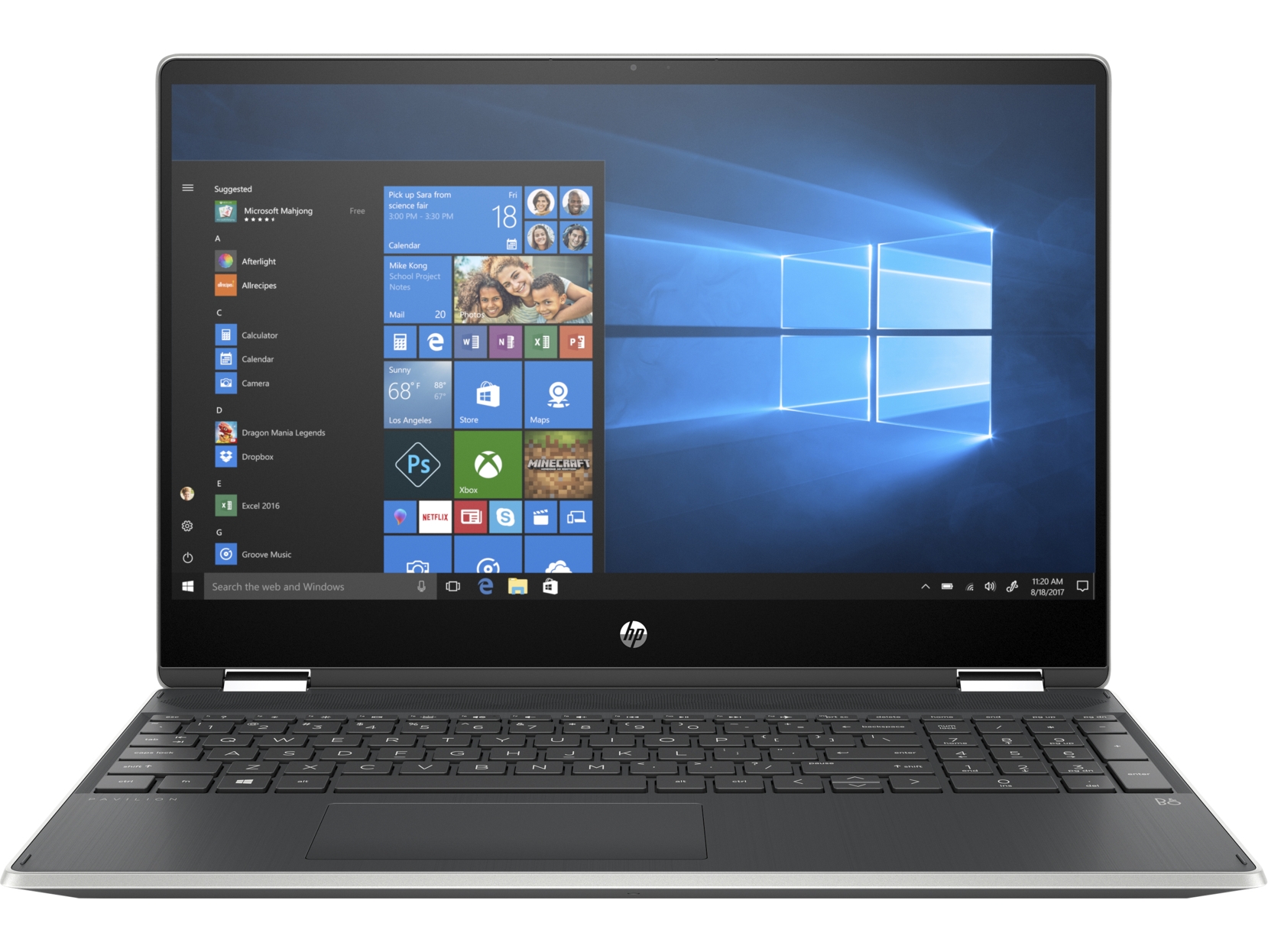 Matériels informatique pc portable HP Pavilion x360 Convertible 15-dq1014nf 2N1P0EA infinytech Réunion 1