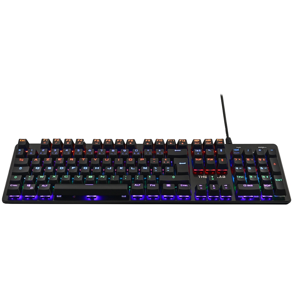 Matériels informatique clavier THE G-LAB Keyz Carbon v3 infinytech Réunion 2