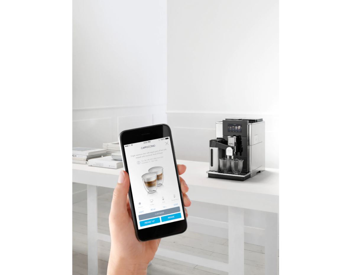 Petit électroménager cafetière expresso broyeur DELONGHI Maestosa EPAM960.75.GLM infinytech Réunion 6