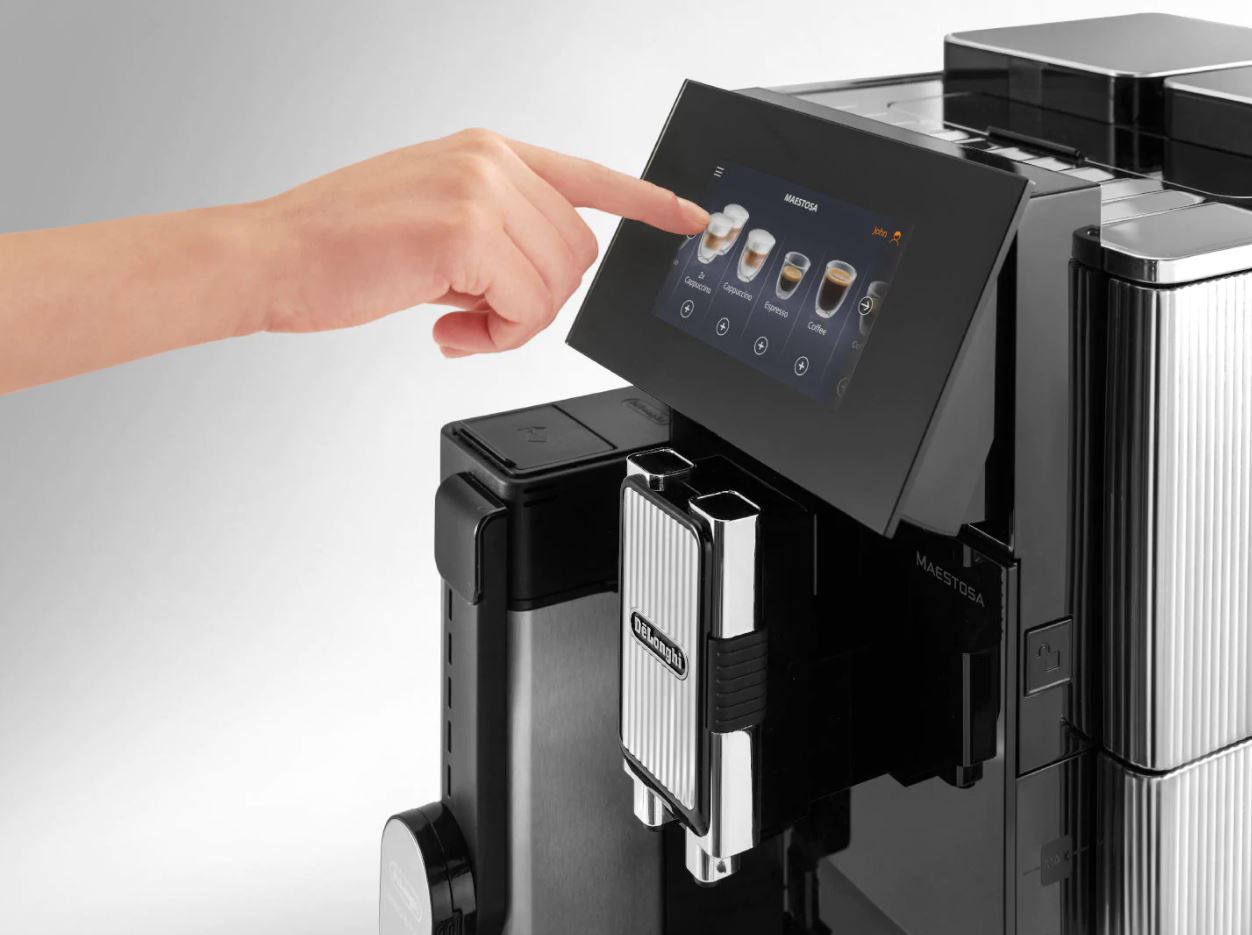 Petit électroménager cafetière expresso broyeur DELONGHI Maestosa EPAM960.75.GLM infinytech Réunion 3