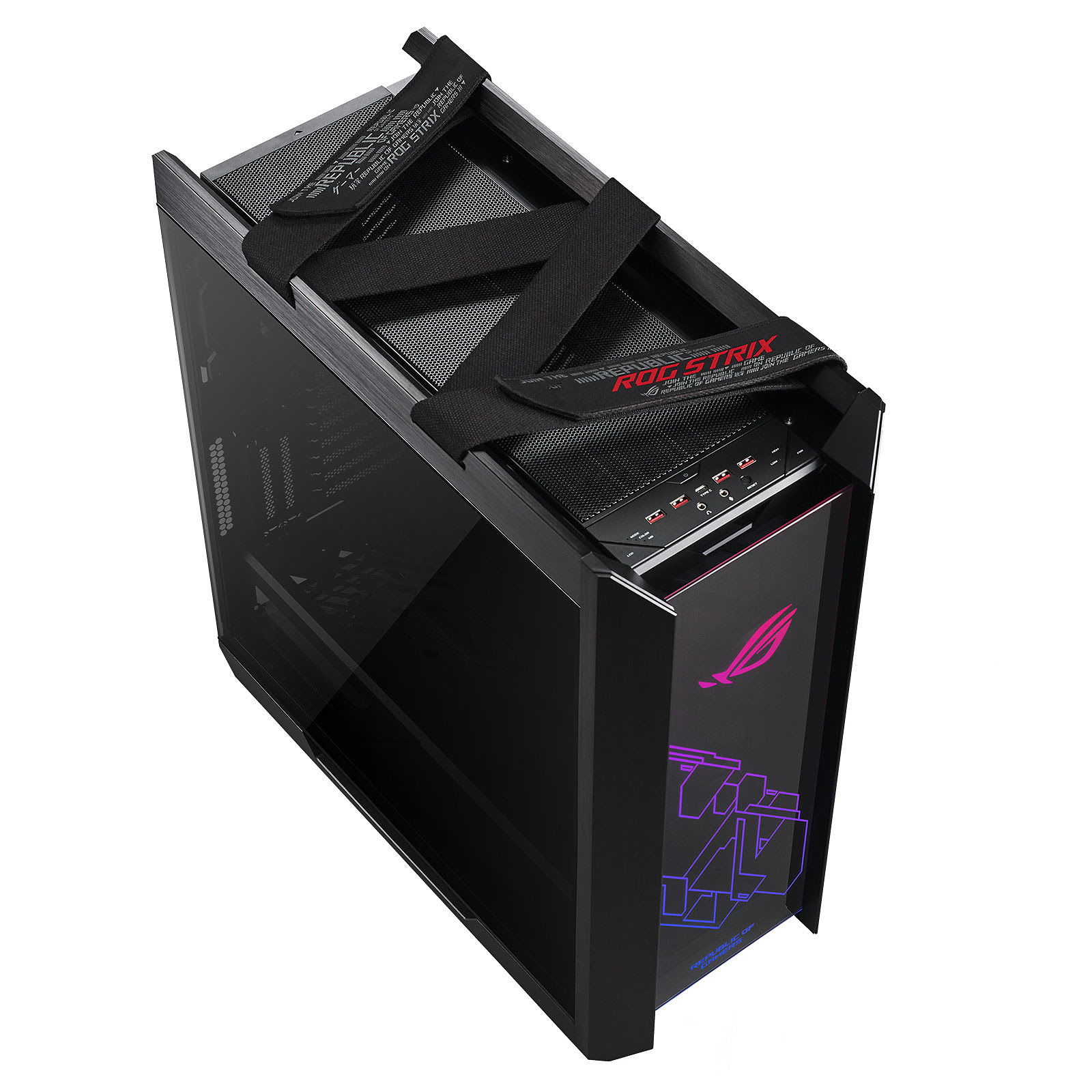 Matériels informatique boitier ASUS ROG Strix Helios GX601 Window infinytech Réunion 2