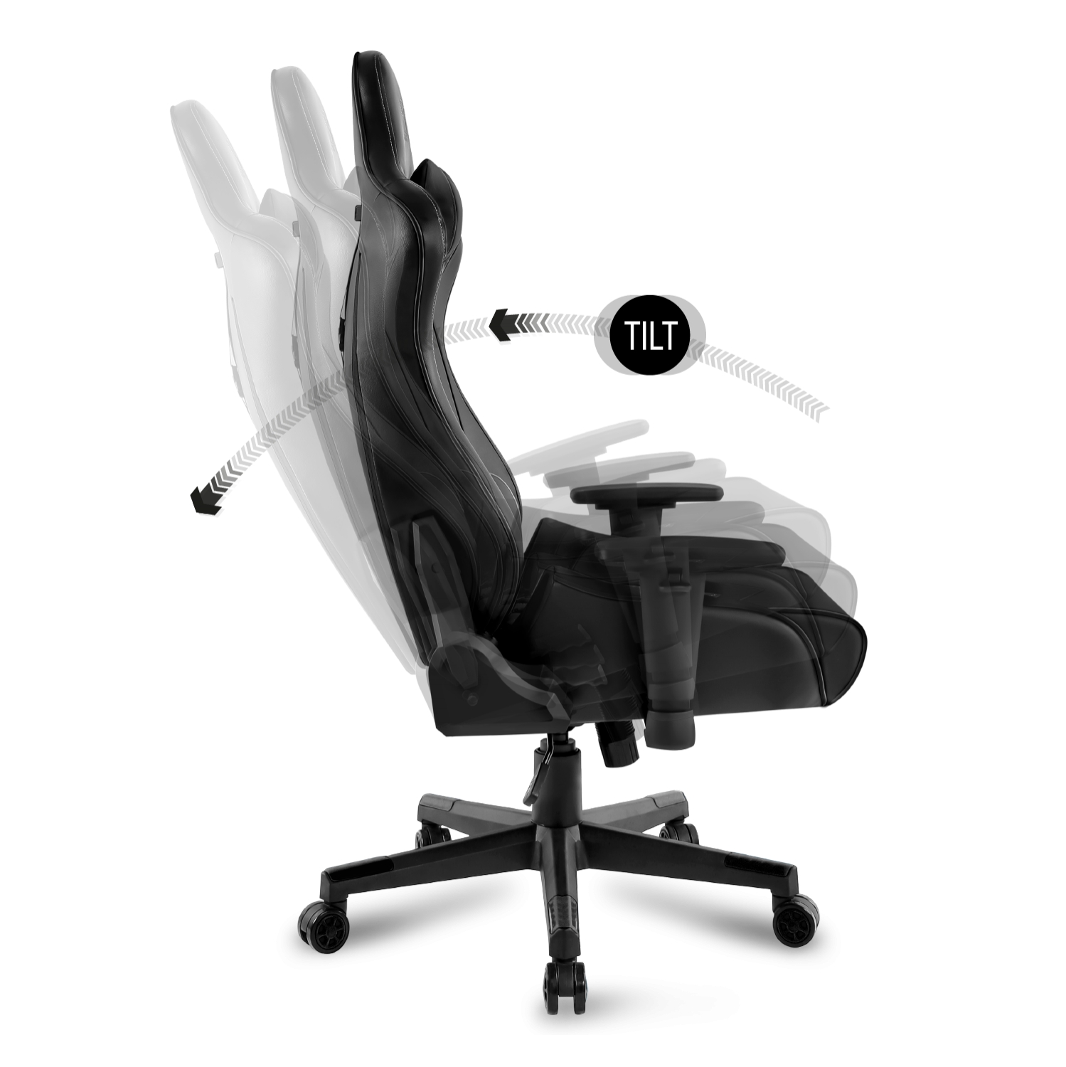 Matériels informatique siège Gaming SPIRIT OF GAMER Crusader Series Noir infinytech Réunion 5