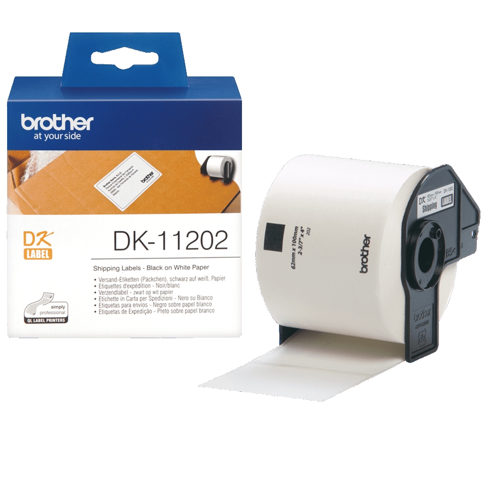 Consommables informatique ruban BROTHER DK-11202 infinytech Réunion 2