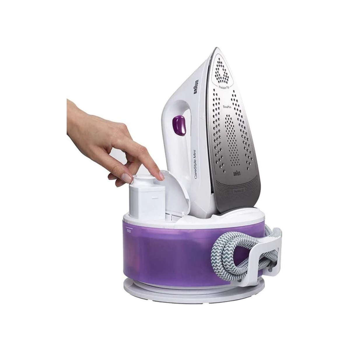 petit électroménager centrale vapeur BRAUN IS2044VI 2400W Blanc infinytech Réunion 4