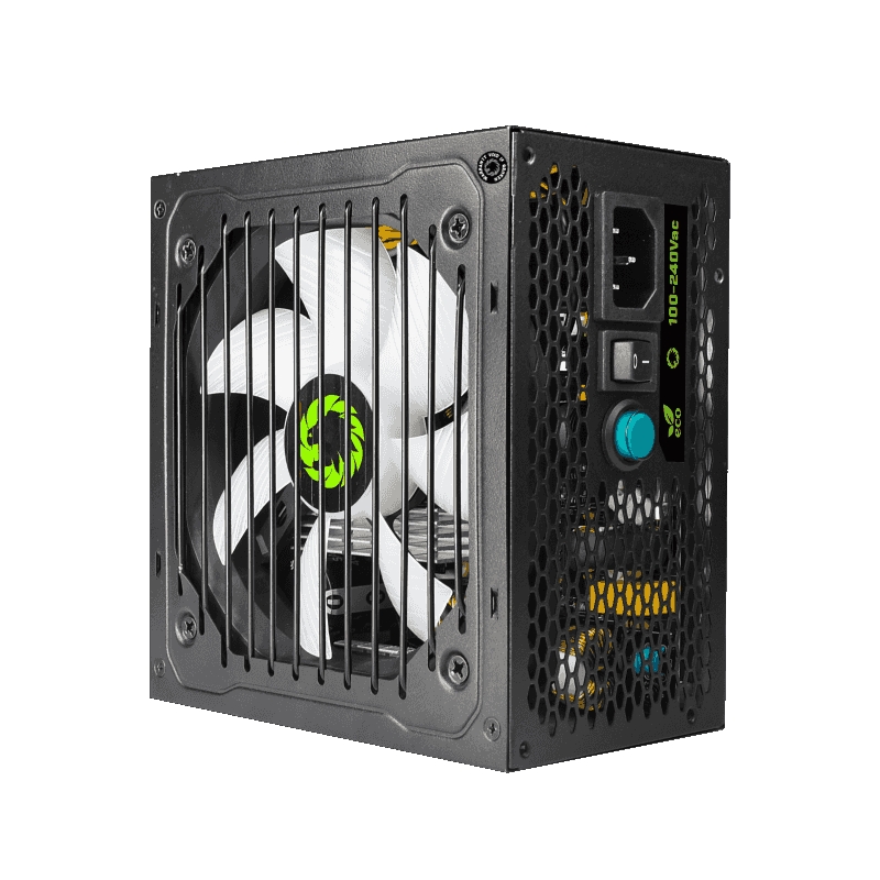 Rhombutech® Bloc d'alimentation PC ATX 700 W - Gaming - Économie d