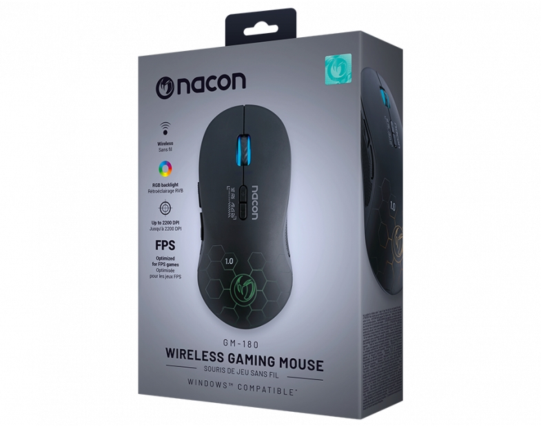 Matériels informatique souris Gaming NACON GM-180 Sans Fil infinytech Réunion 4