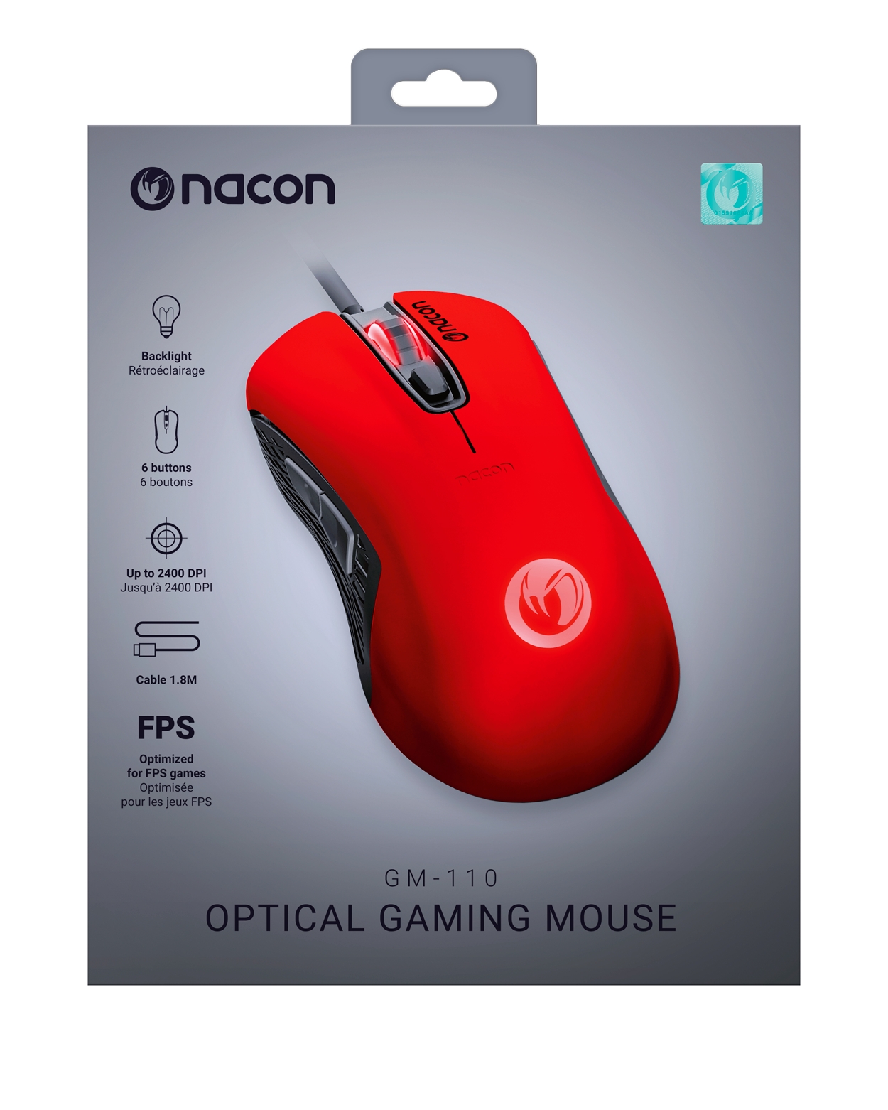 Matériels informatique souris NACON PCGM-110RED infinytech Réunion 3