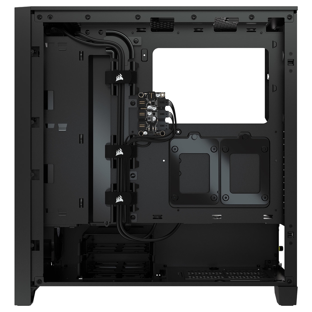 Matériels informatique boitier CORSAIR iCUE 4000X RGB Tempered Glass Noir infinytech Réunion 3