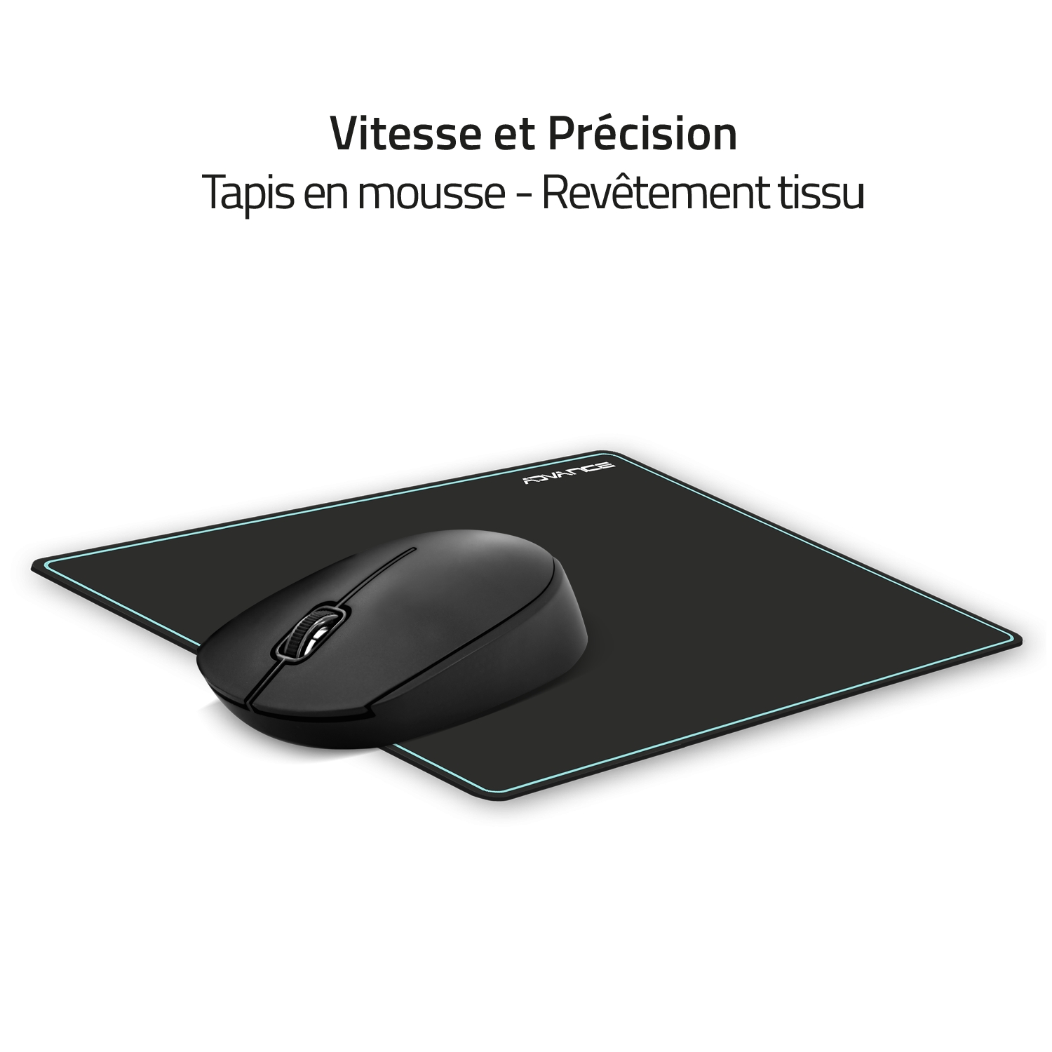 Matériels informatique pack clavier souris ADVANCE ELITE WIRELESS COMBO CLS-7100RF infinytech Réunion 4