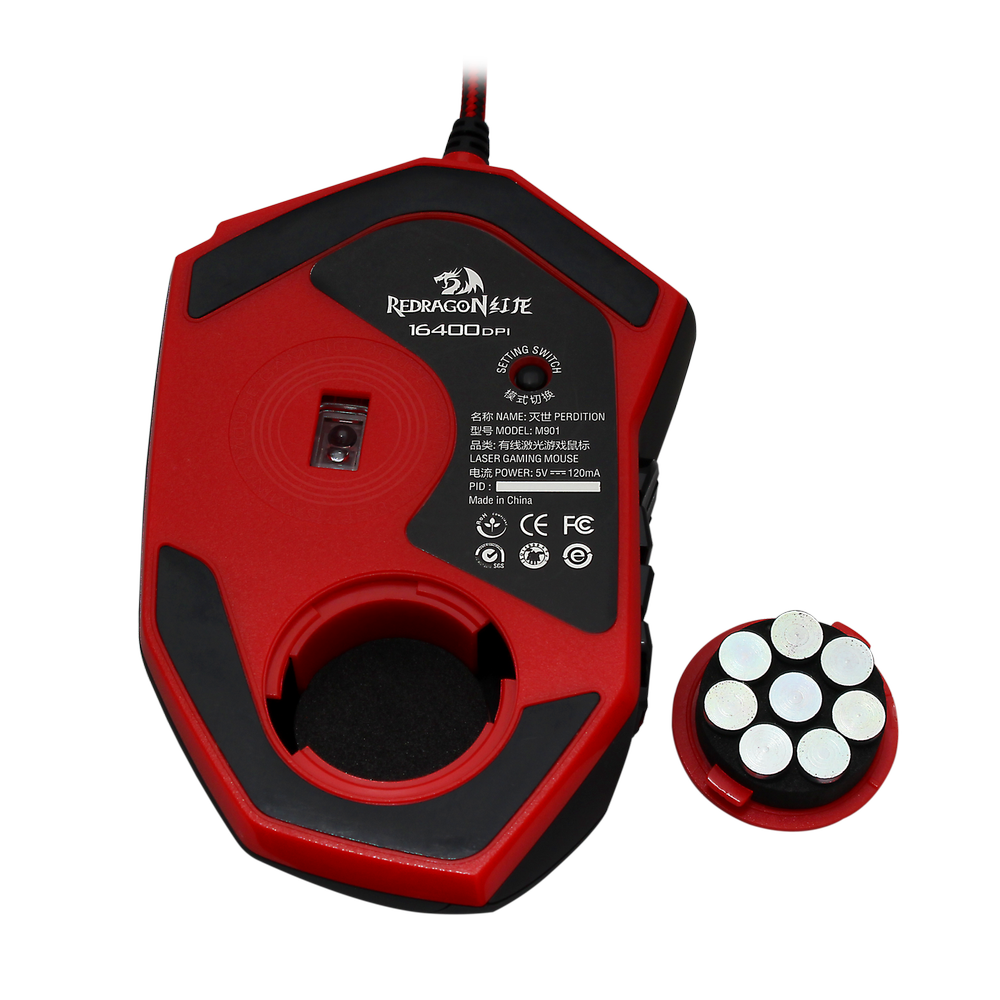 Matériels informatique souris RED DRAGON Perdition M901 infinytech Réunion 2