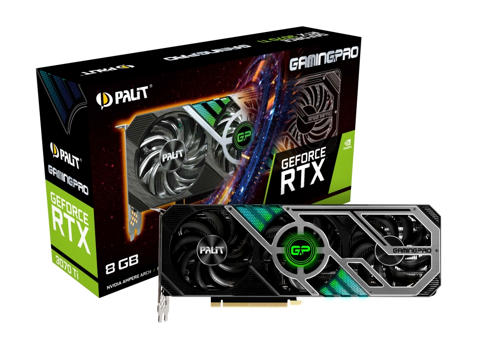 Matériels informatique carte graphique PALIT GeForce RTX 3070 Ti GamingPro 8Go infinytech Réunion 1