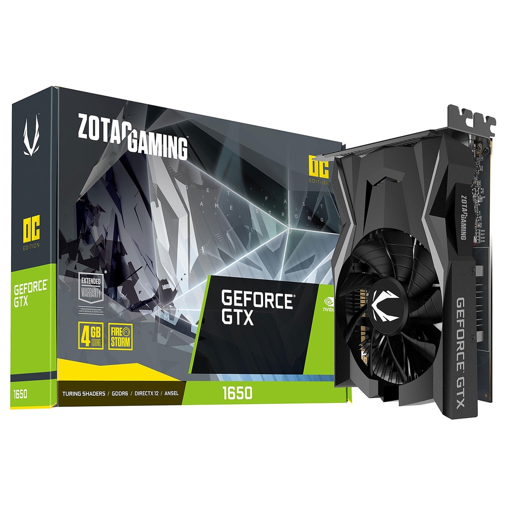 Matériels informatique carte graphique ZOTAC GAMING GeForce GTX 1650 OC GDDR6 infinytech Réunion 1
