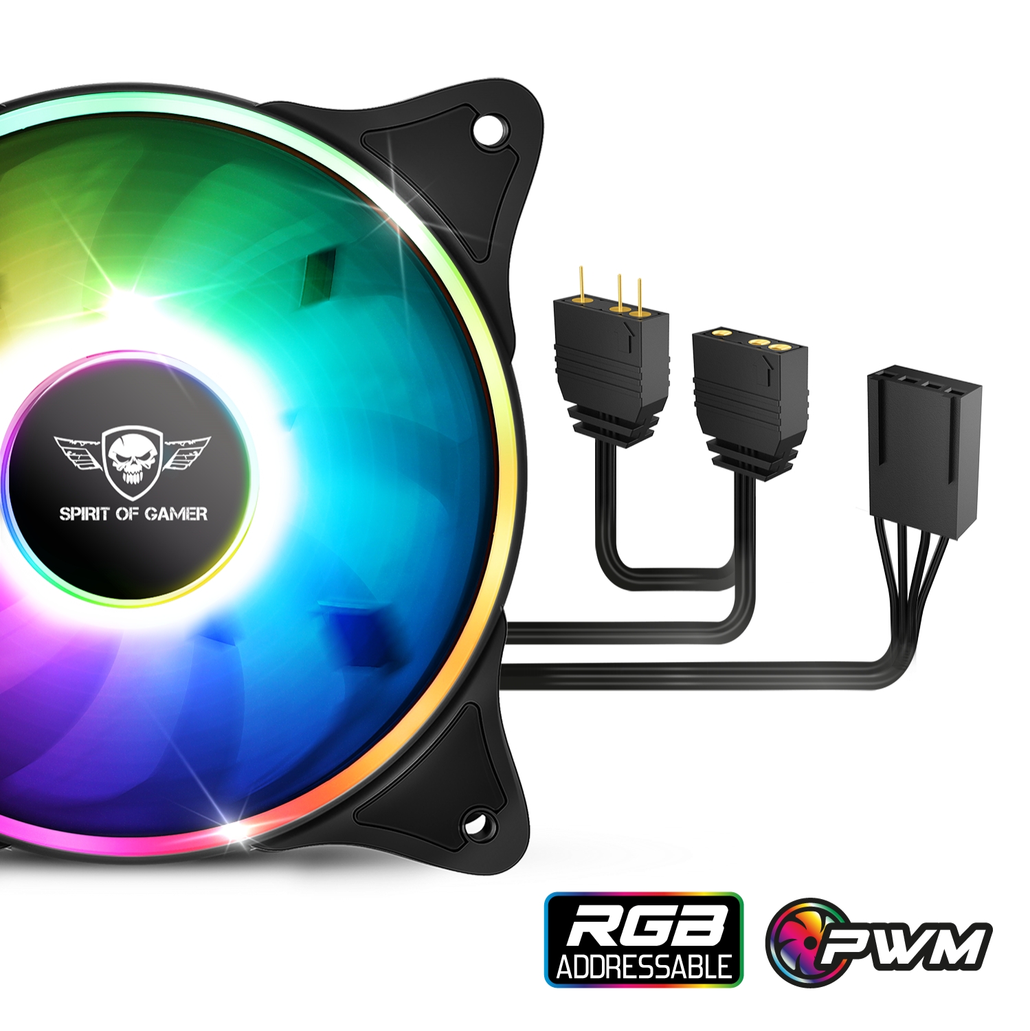 Matériels informatique ventirad SPIRIT OF GAMER AIRCOOLER 120 MM ARGB SOG-VR120RGB infinytech Réunion 5