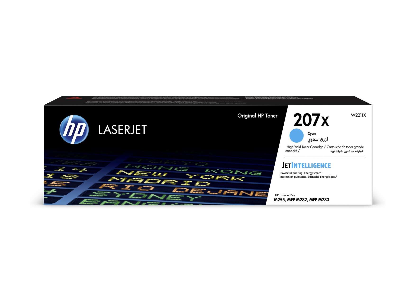 Consommables informatique toner HP 207X Cyan W2211X infinytech Réunion 1