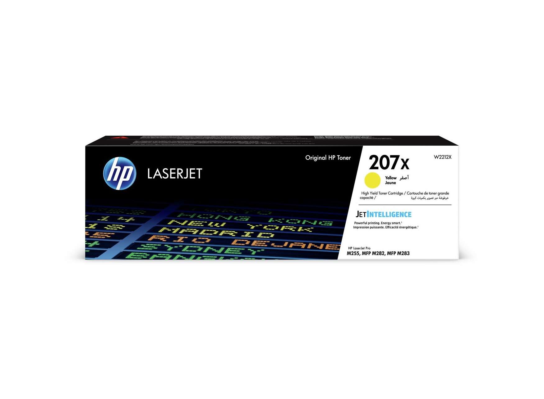 Consommables informatique toner HP 207X Jaune W2212X infinytech Réunion 1