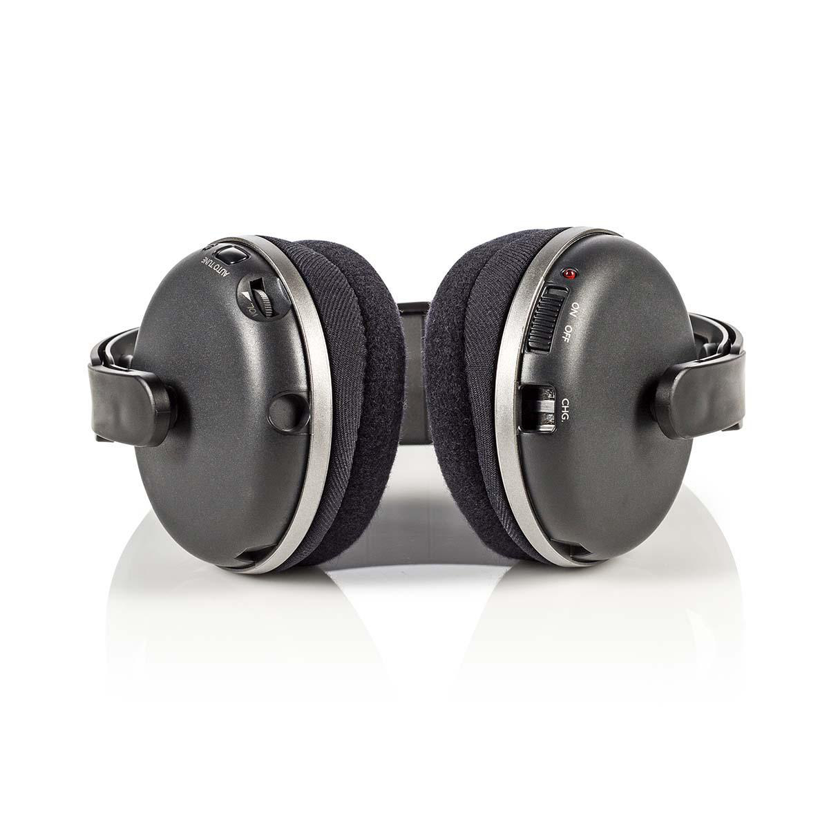Matériels audio casque TV NEDIS HPRF210BK sans fil infinytech Réunion 02