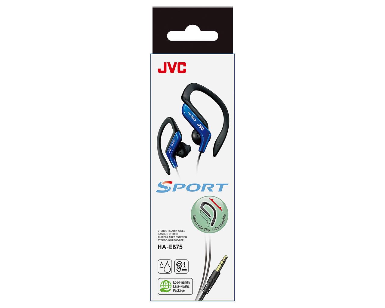 Matériels audio écouteurs sport JVC HA-EB75-A Bleu infinytech Réunion 02