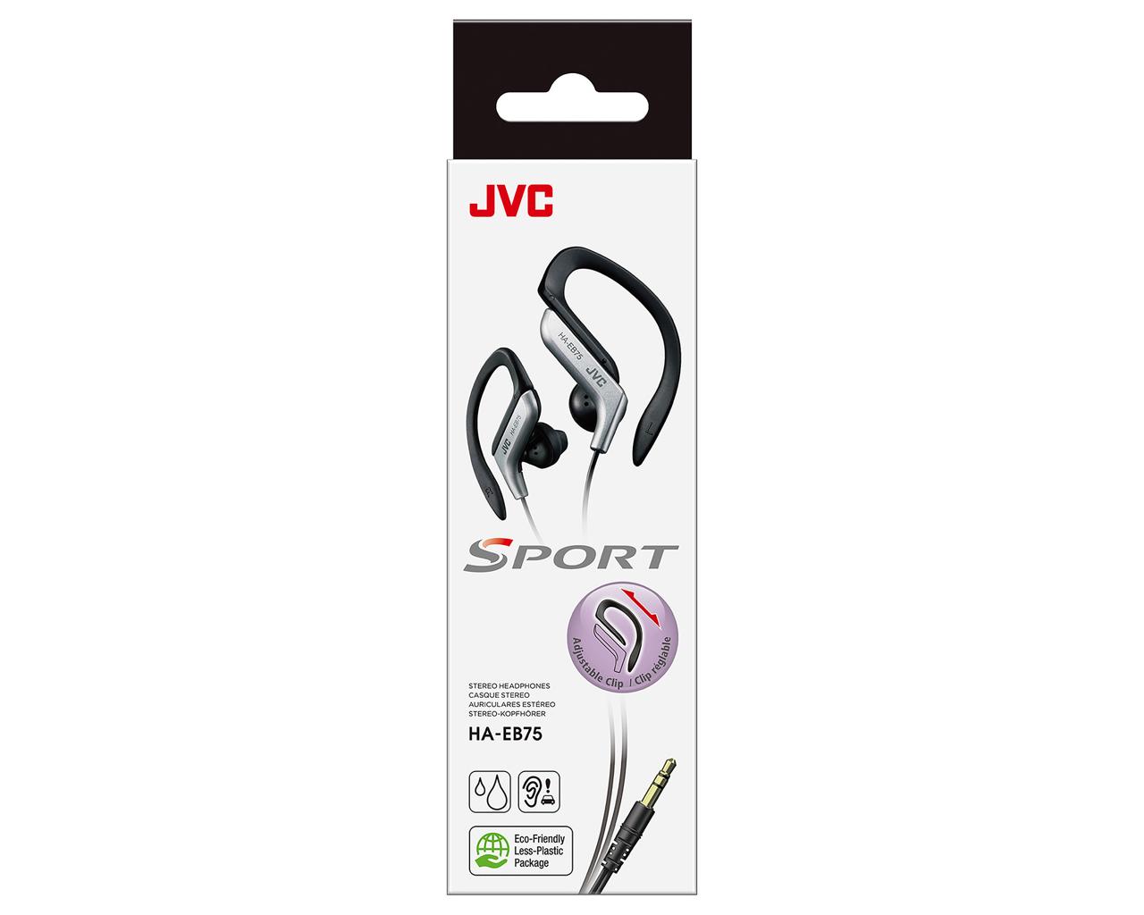 Matériels audio écouteurs sport JVC HA-EB75-S Silver infinytech Réunion 02