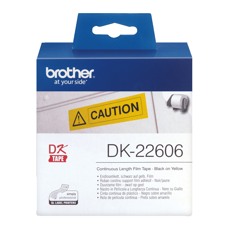 Consommables informatique ruban film continu DK-22606 infinytech Réunion 02