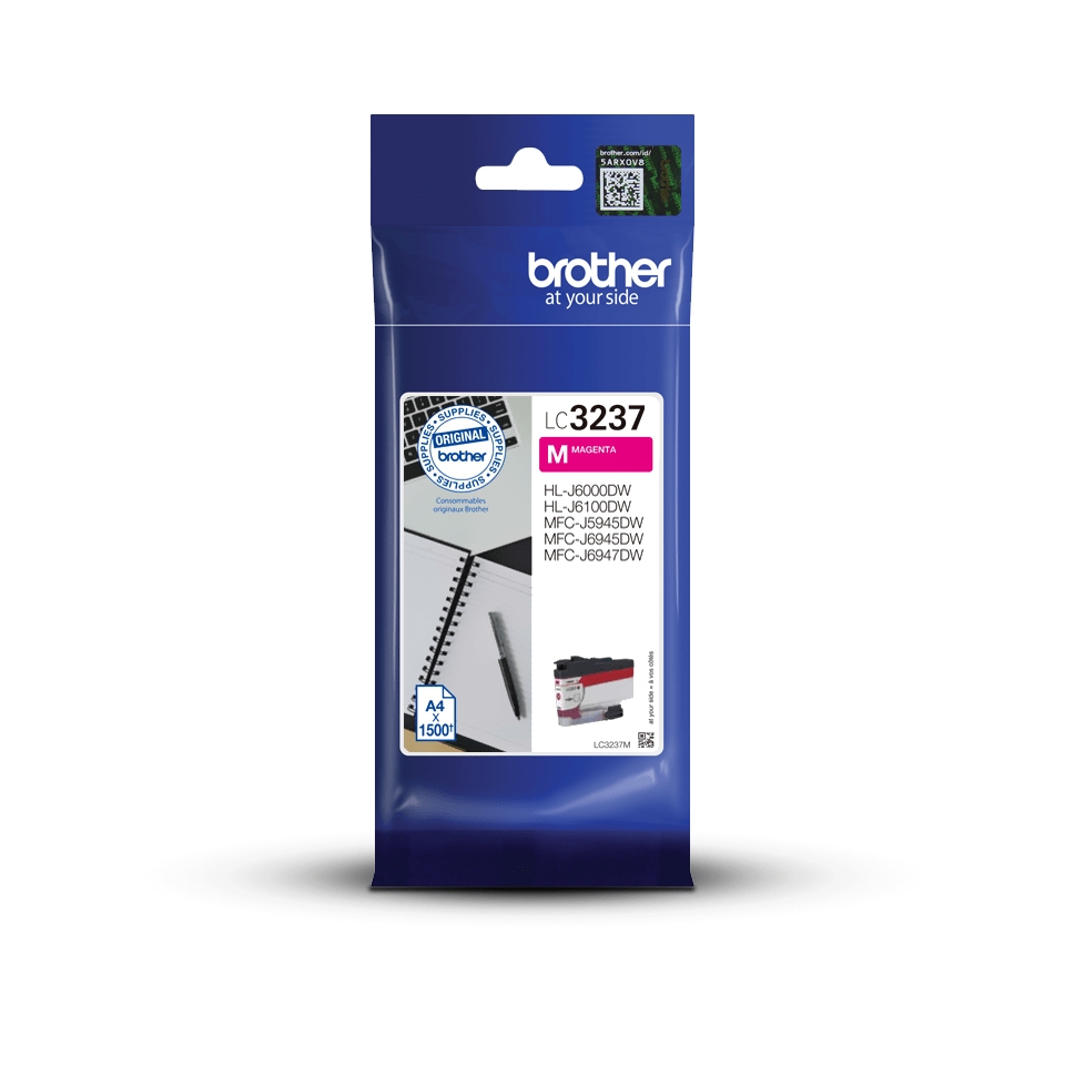 Consommables informatique cartouche BROTHER LC3237M Magenta infinytech Réunion 02