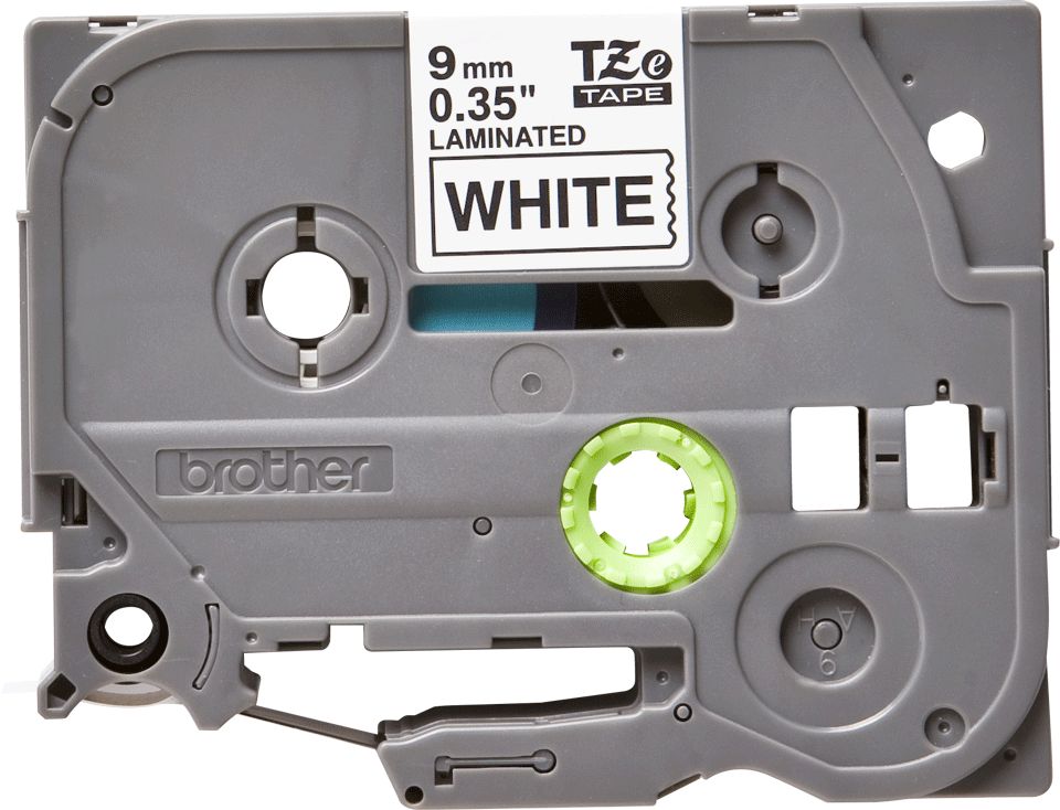 Consommables informatique cassette à ruban pour étiqueteuse BROTHER TZe-221 Noir sur Blanc 9 mm infinytech Réunion 02