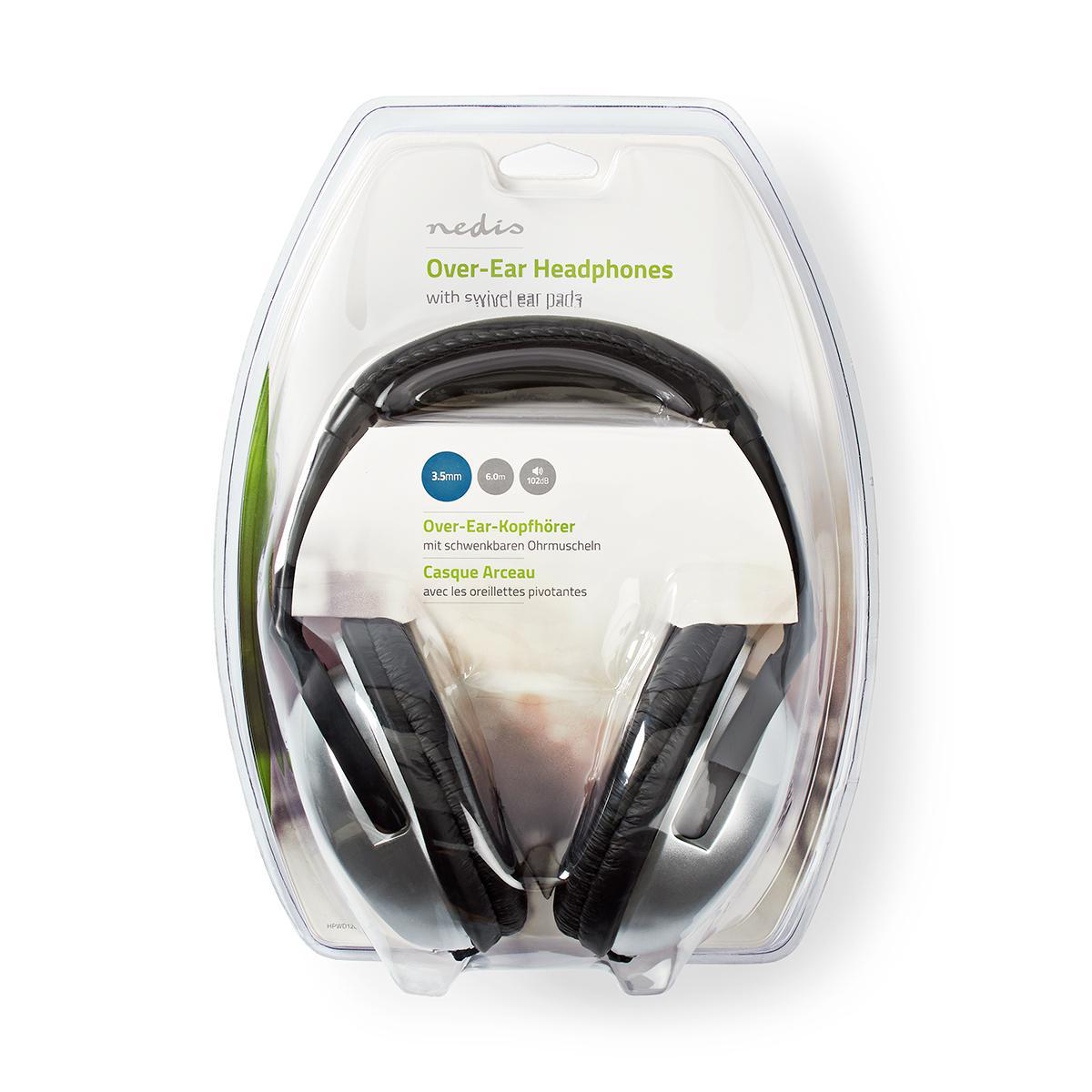 Matériéls audio casque audio TV NEDIS HPWD1201BK Filaire infinytech Réunion 05