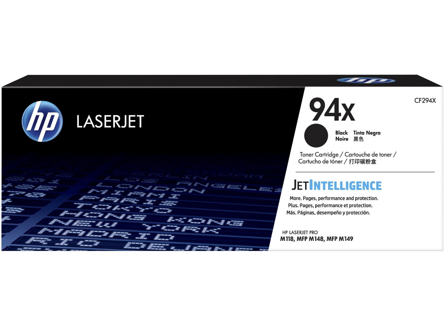 Consommables informatique toner HP 94X CF294X Noir infinytech Réunion 01