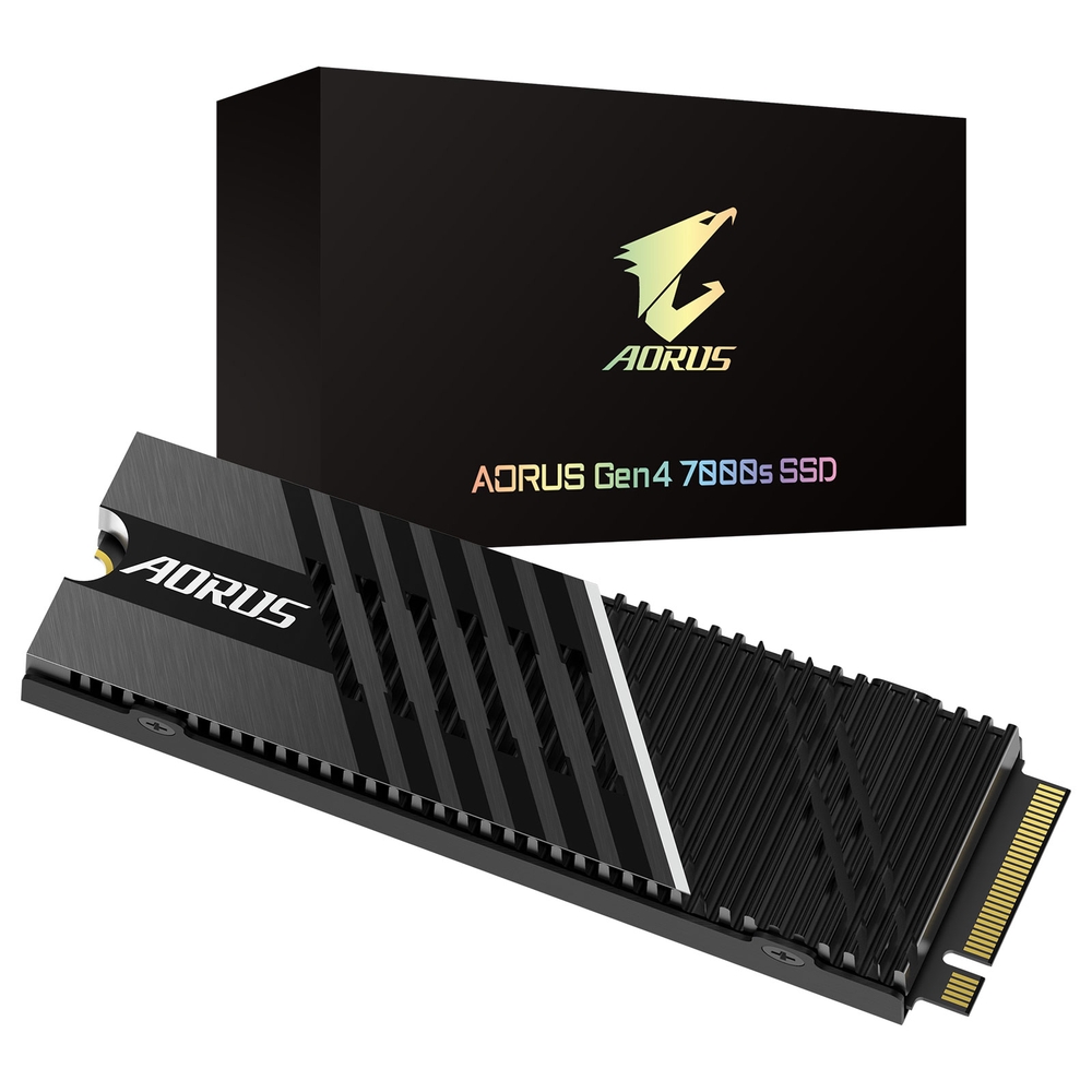 Matériels informatique disque SSD M.2 GIGABYTE AORUS Gen4 7000s 1 To infinytech Réunion 03
