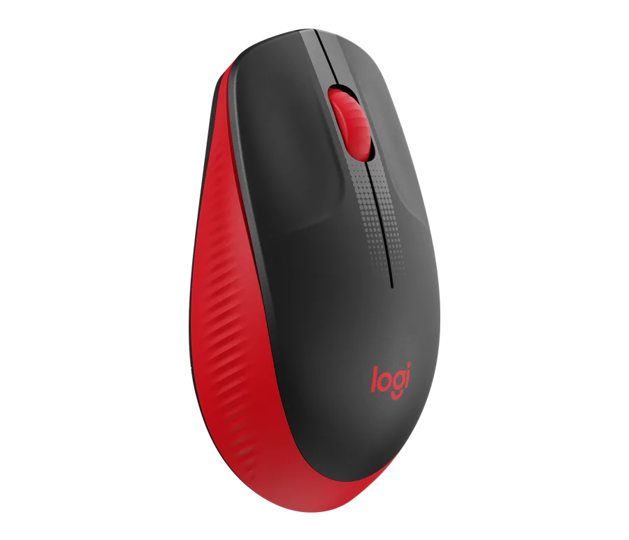 Matériels informatique souris LOGITECH M190 Sans Fil Rouge infinytech Réunion 02