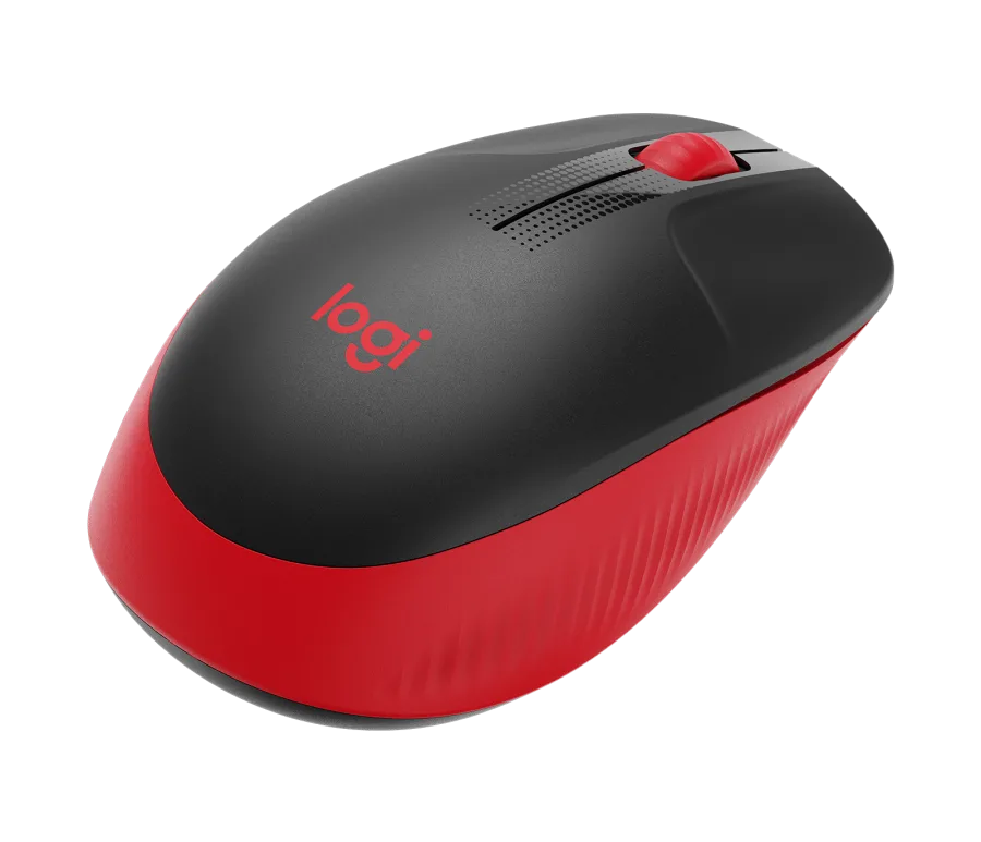 Matériels informatique souris LOGITECH M190 Sans Fil Rouge infinytech Réunion 04
