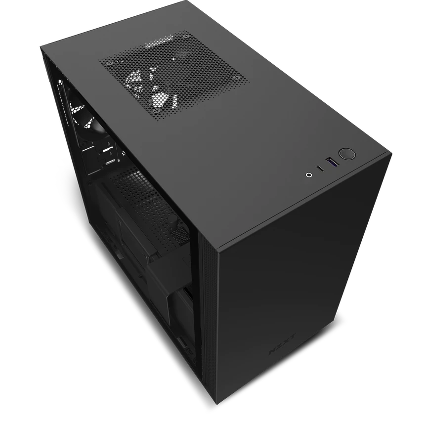 Matériels informatique boitier NZXT H210i Noir infinytech Réunion 03