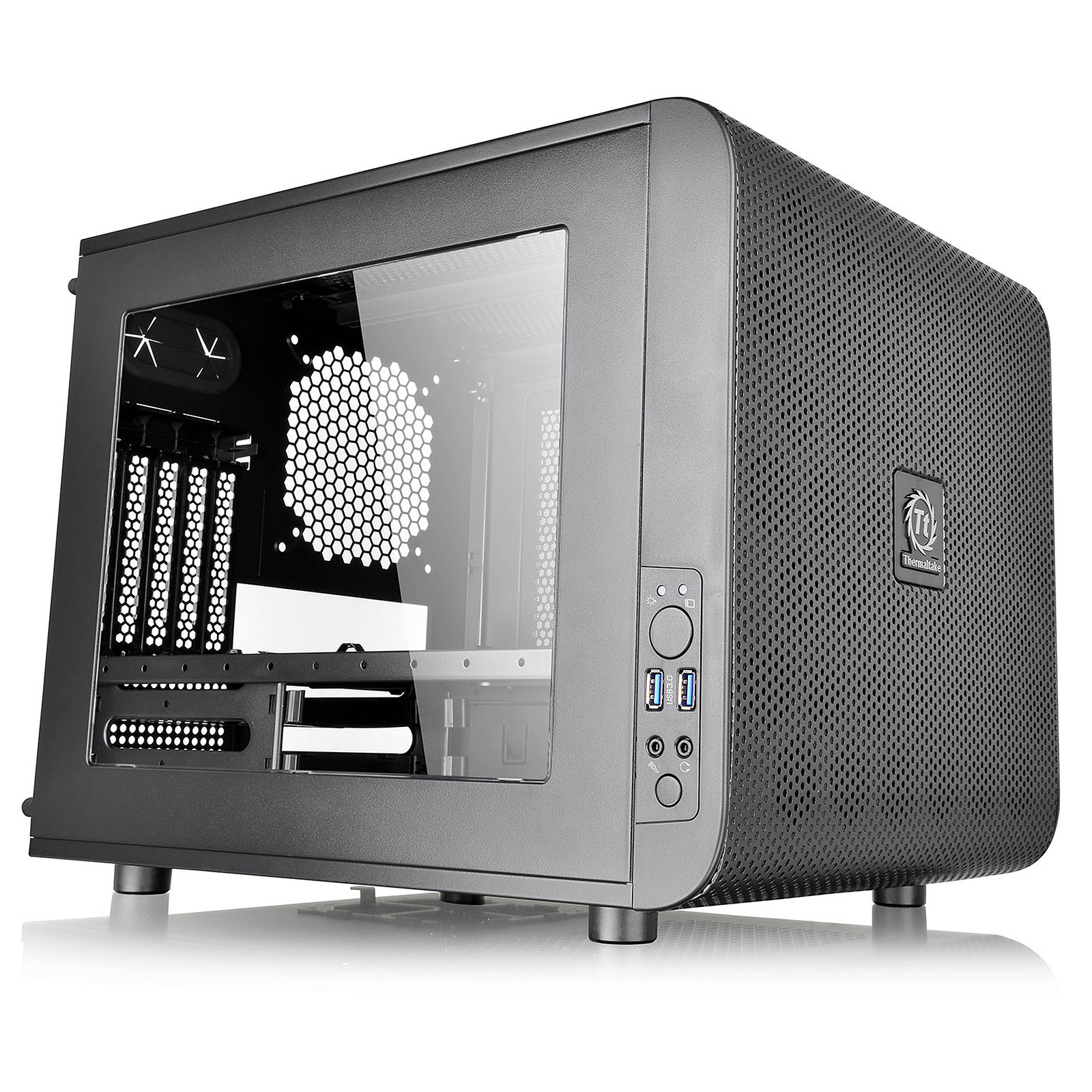 Matériels informatique THERMALTAKE CORE V21 infinytech Réunion 03