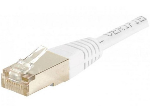 Matériels informatique câble réseau RJ45 Cat6 Blanc 10m infinytech Réunion 01