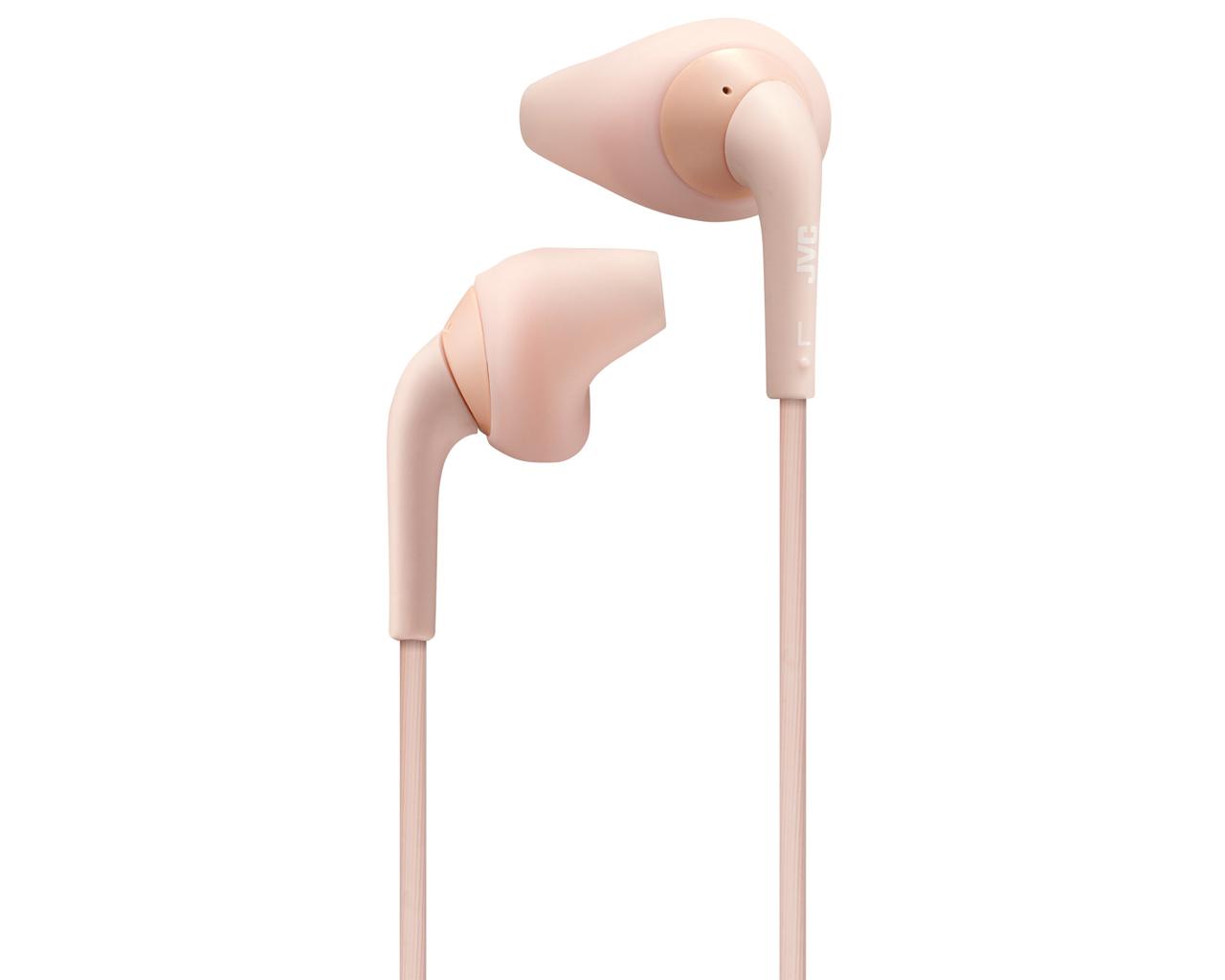 Matériels audio écouteurs sport JVC HA-EN15W Sport Gummy Bluetooth Rose infinytech Réunion 03