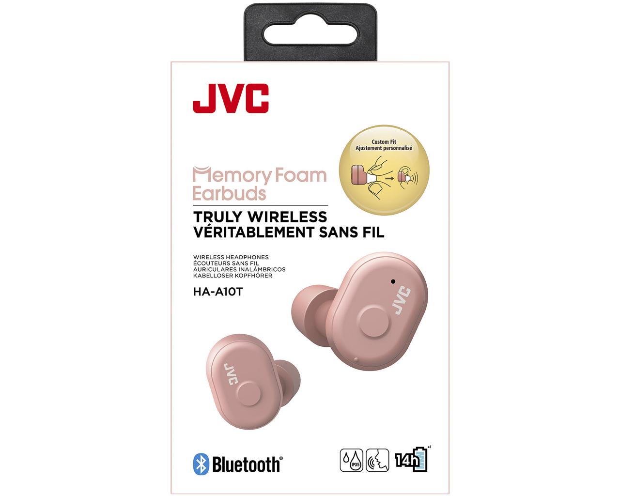 Matériels audio écouteurs sans fil JVC HA-A10T-P Rose infinytech Réunion 05