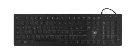 Matériels informatique clavier rétroéclairé TNB E-LUMINOUS Filaire infinytech Réunion 02