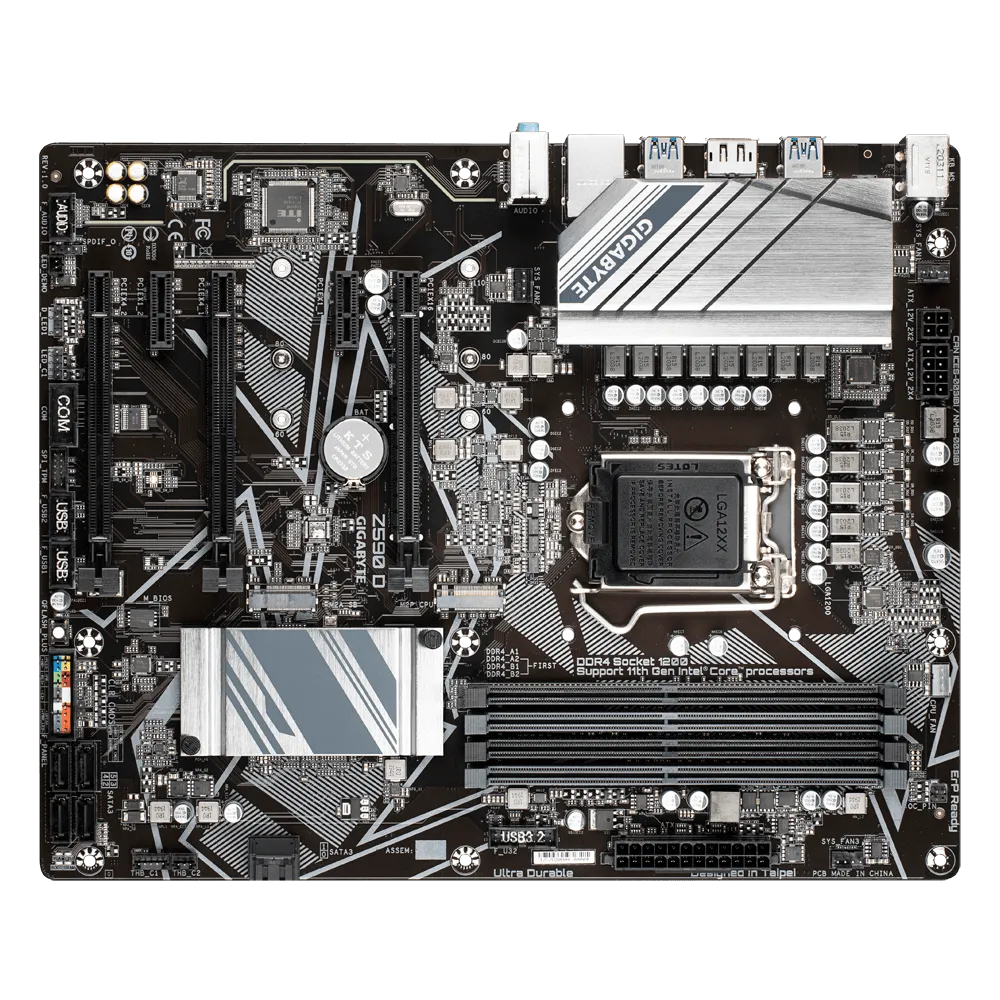 Matériels informatique carte mère GIGABYTE Z590D infinytech Réunion 02