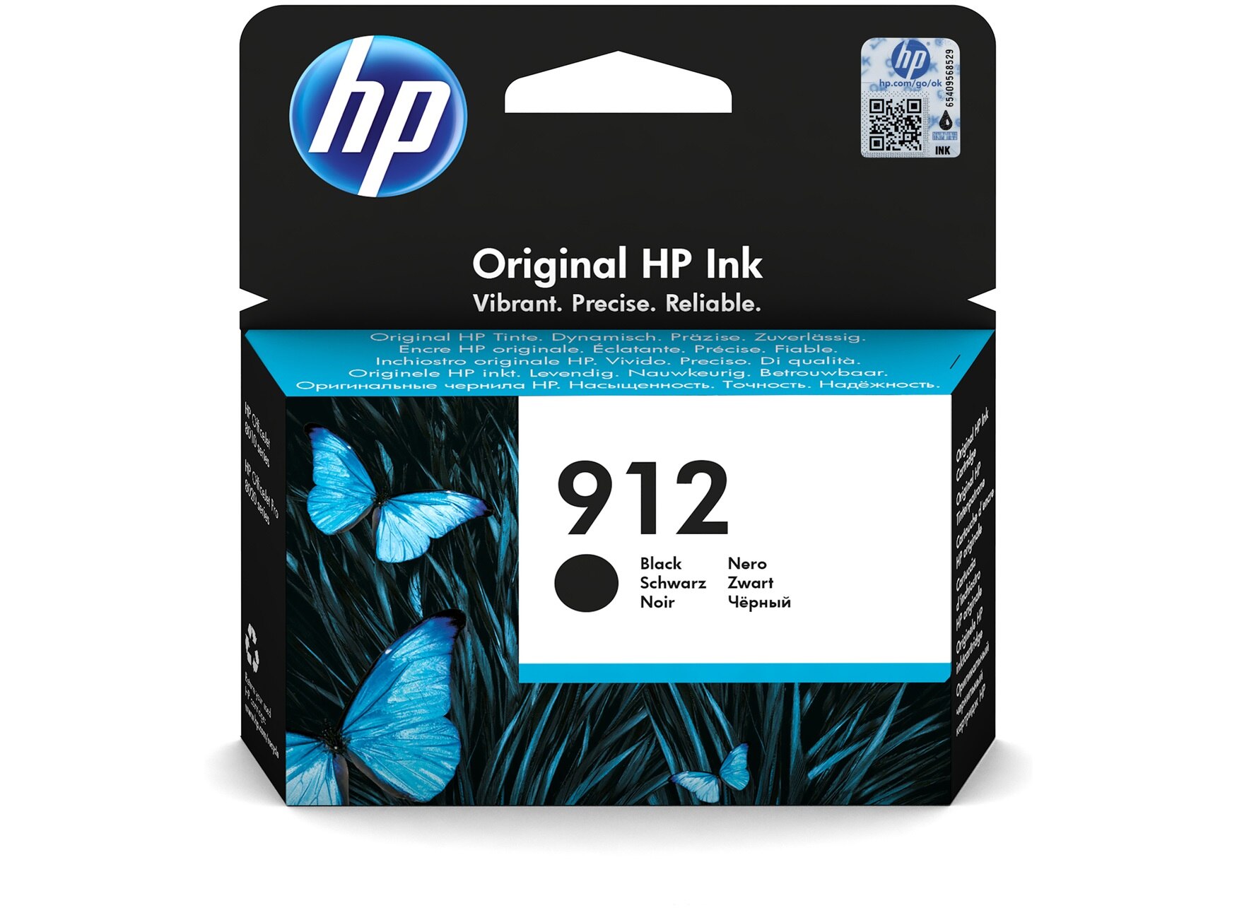 Consommables informatique cartouche dencre HP 912 Noire infinytech Réunion 01