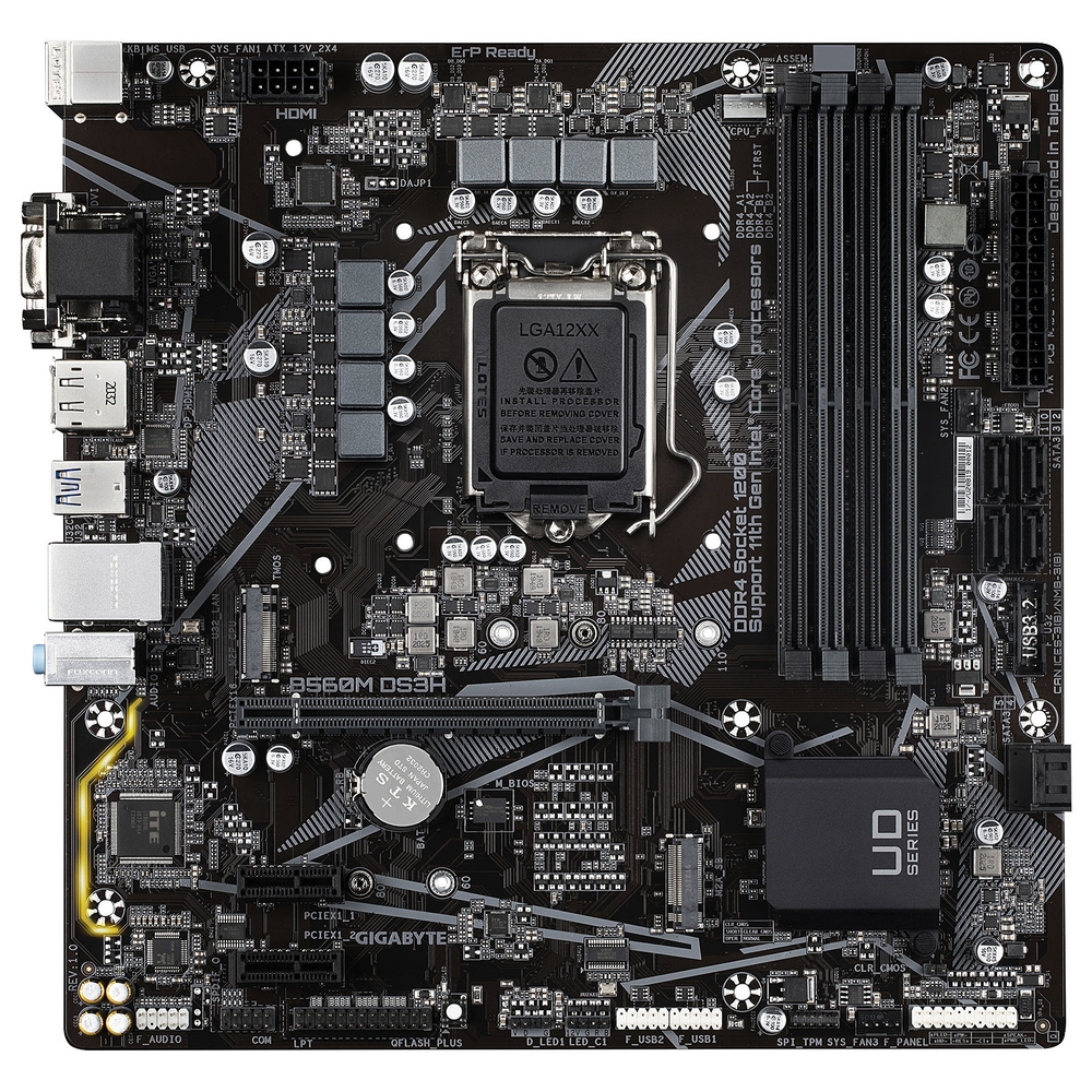 Matériels informatique carte mère GIGABYTE B560M DS3H infinytech Réunion 02