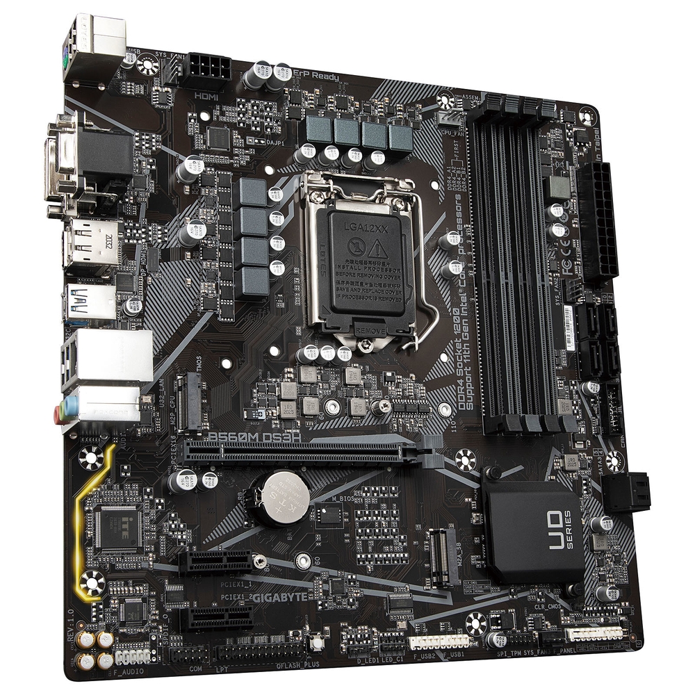 Matériels informatique carte mère GIGABYTE B560M DS3H infinytech Réunion 03