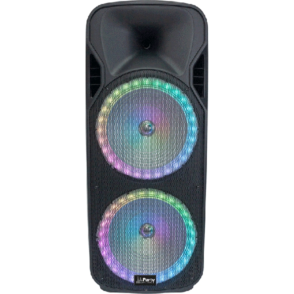 Matériels audio enceinte nomade LIGHT &amp; SOUND PARTY-215RGB infinytech Réunion 02